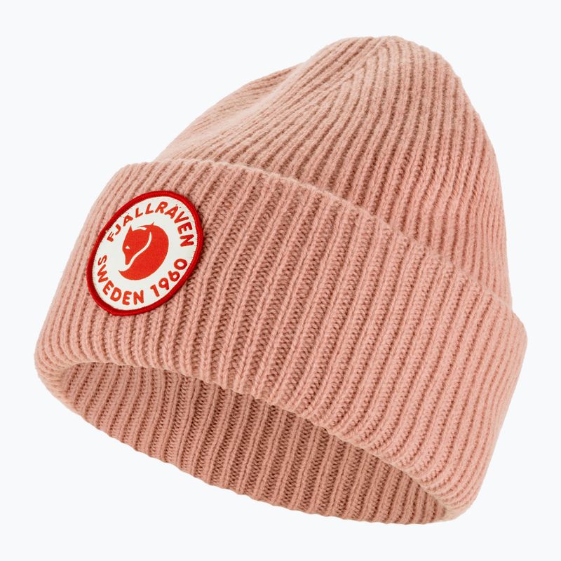 Fjällräven winter cap 1960 Logo Hat dusty rose 2