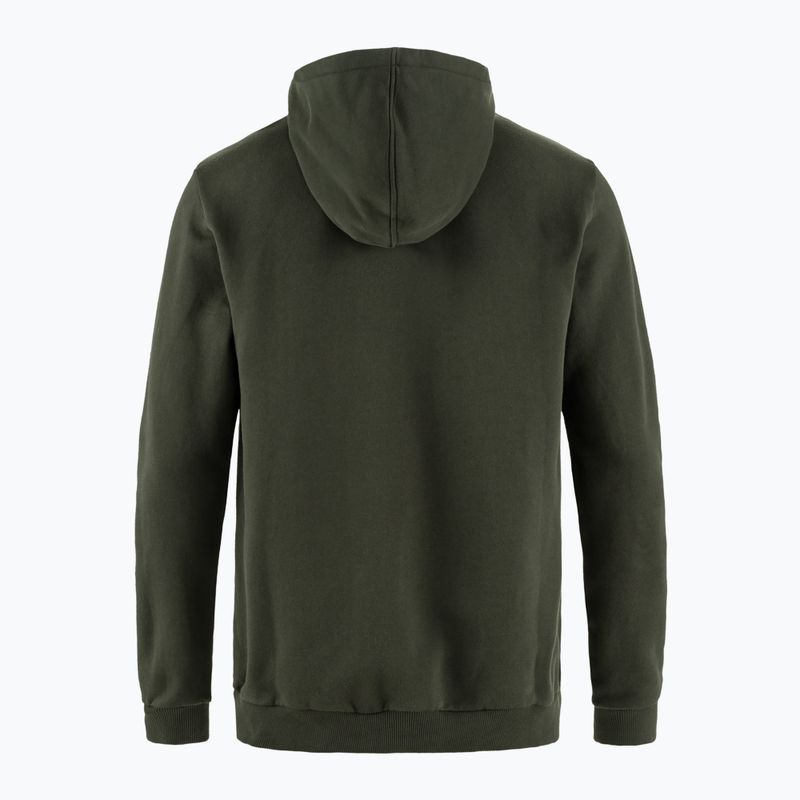 Men's Fjällräven Logo Hoodie deep frost 2