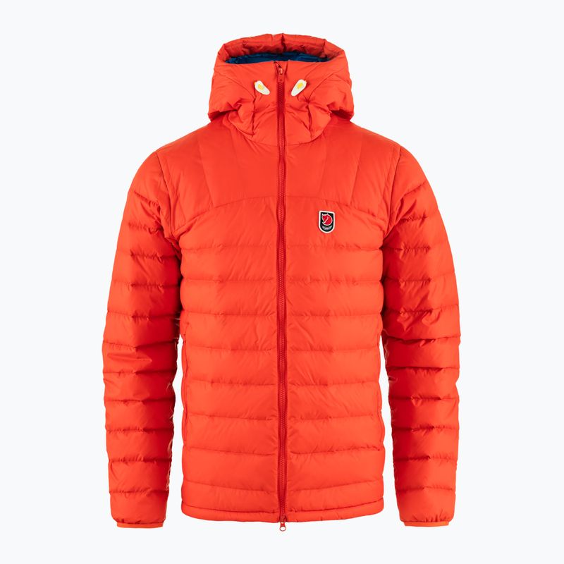 Men's Fjällräven Expedition Pack Down jacket flame orange/un blue