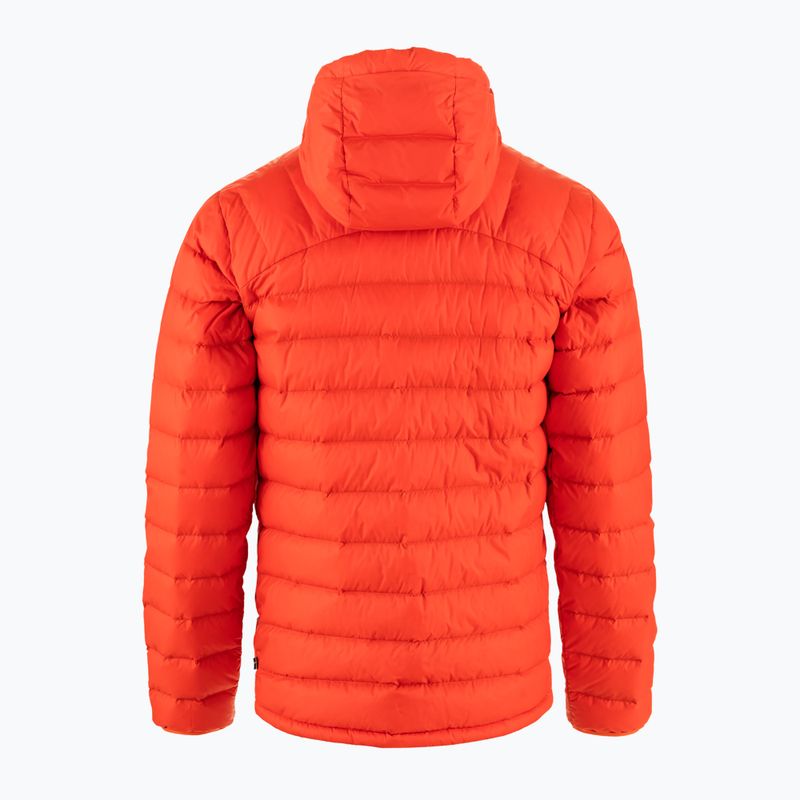 Men's Fjällräven Expedition Pack Down jacket flame orange/un blue 2