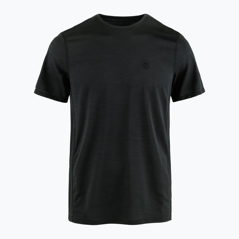 Men's trekking shirt Fjällräven Abisko Lite black