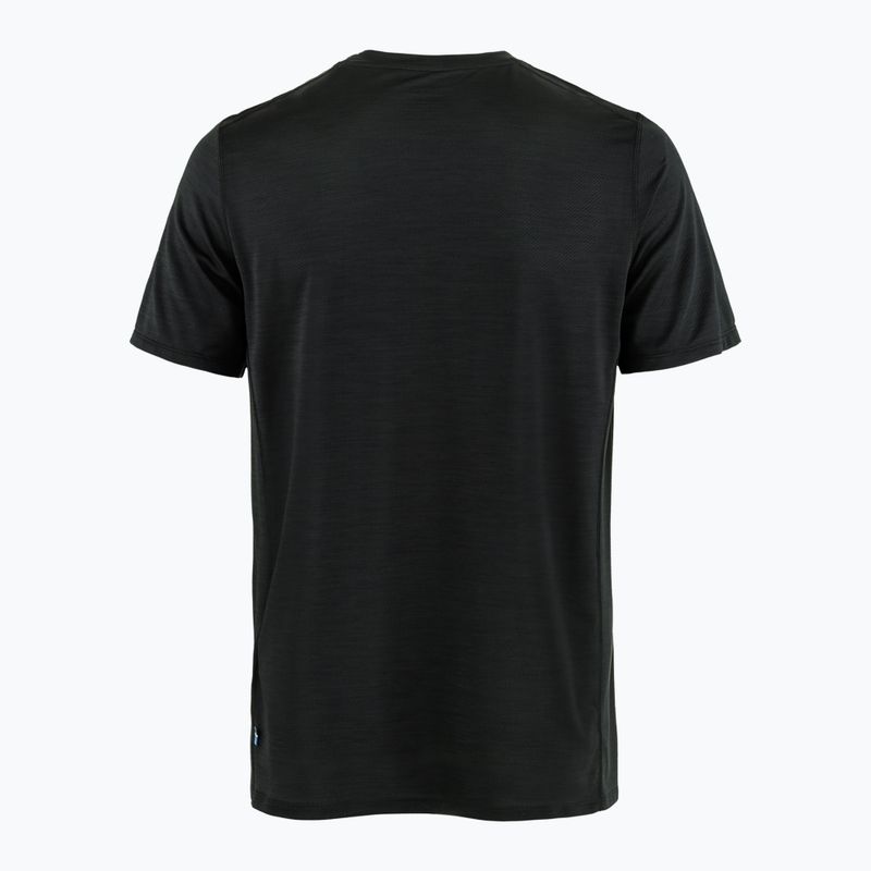 Men's trekking shirt Fjällräven Abisko Lite black 2