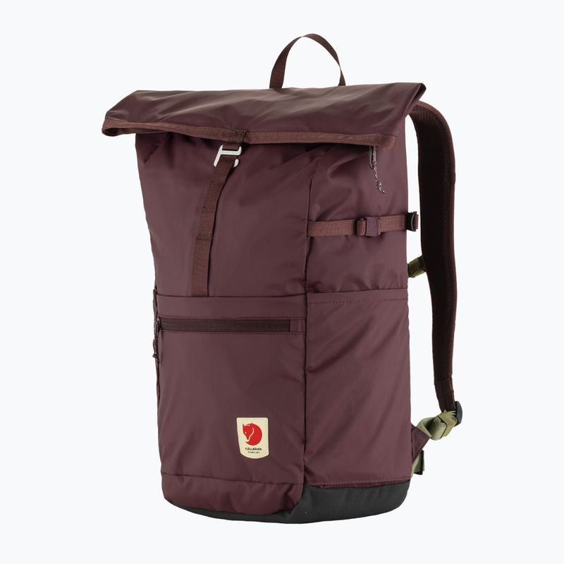Hiking backpack Fjällräven High Coast Foldsack 24 l blackberry 2