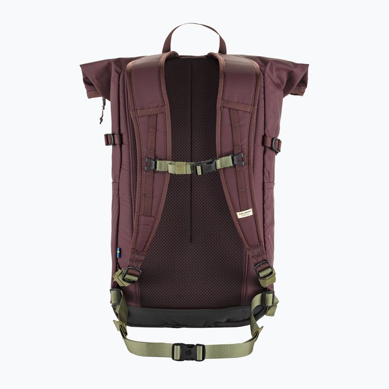 Hiking backpack Fjällräven High Coast Foldsack 24 l blackberry 3