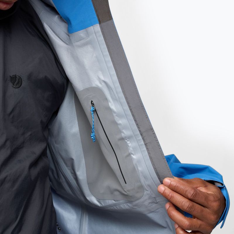 Men's wind jacket Fjällräven Keb GTX un blue 6