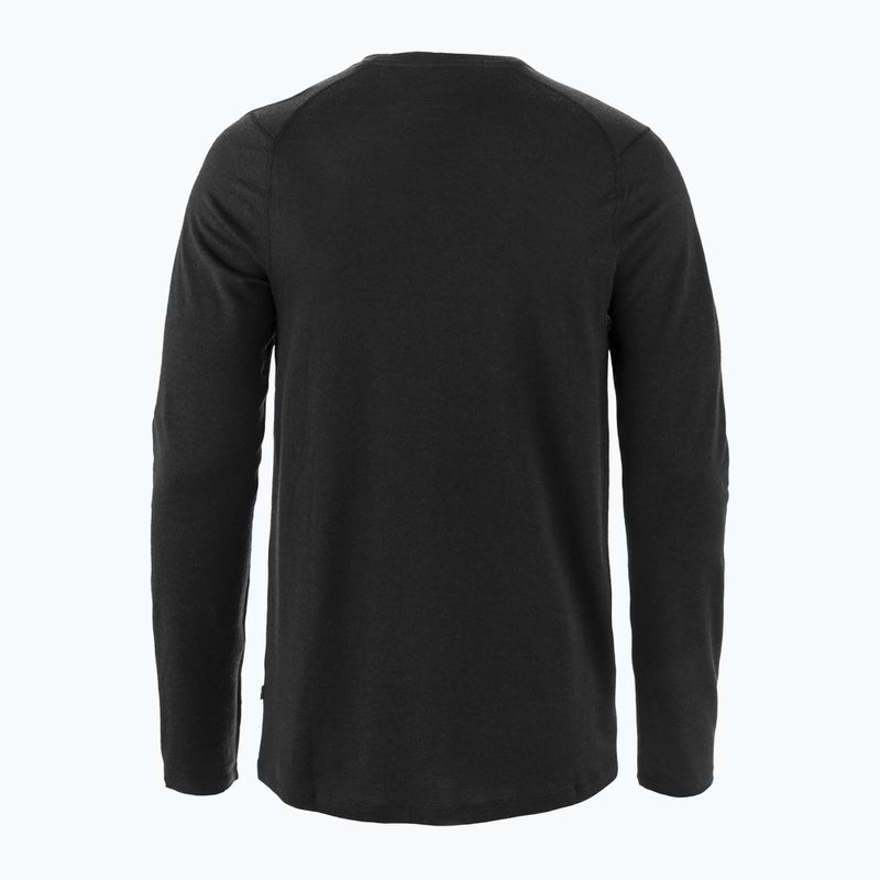 Men's trekking longsleeve Fjällräven Bergtagen Merino black 2