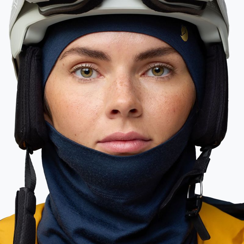 Balaclava Fjällräven Bergtagen Merino mountain blue 5