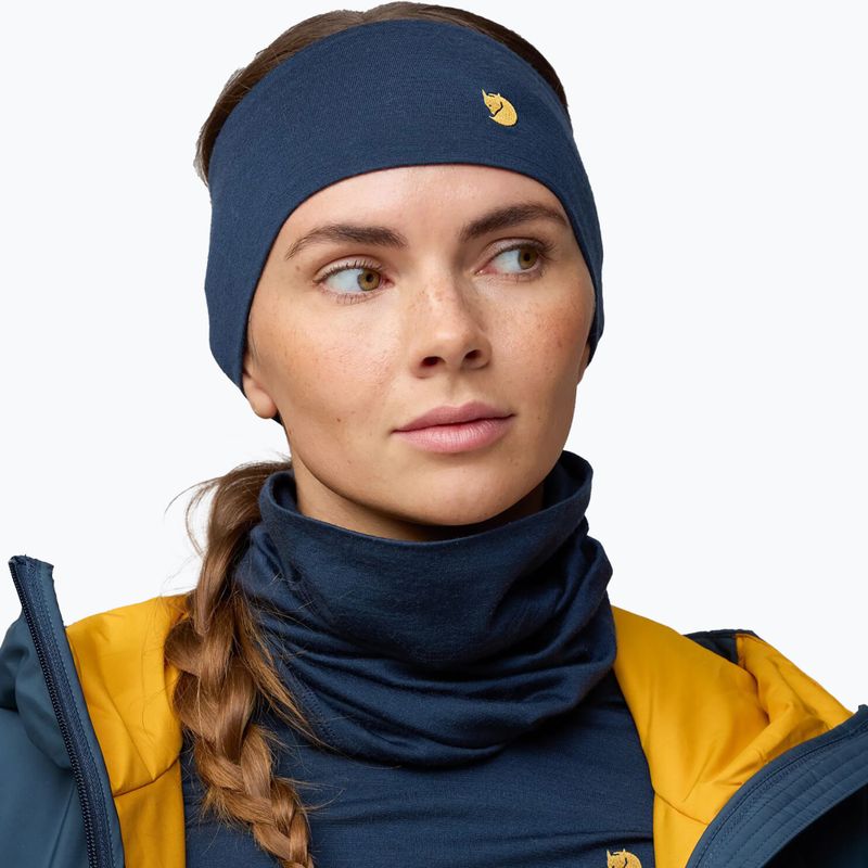Headband Fjällräven Bergtagen Merino mountain blue 6