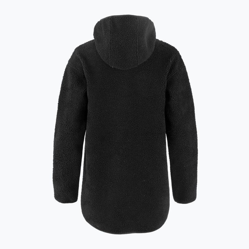 Women's sweatshirt Fjällräven Vardag Pile Fleece Long black 6