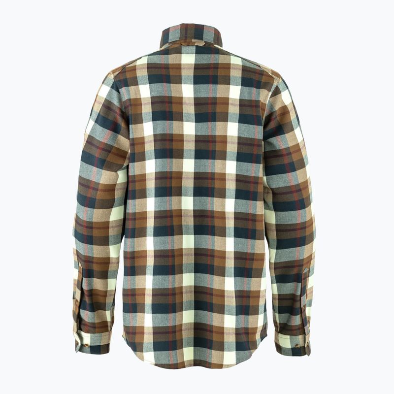 Men's shirt Fjällräven Fjällglim wood brown/mais yellow 2