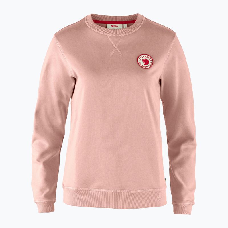 Men's sweatshirt Fjällräven 1960 Logo Badge Sweater chalk rose