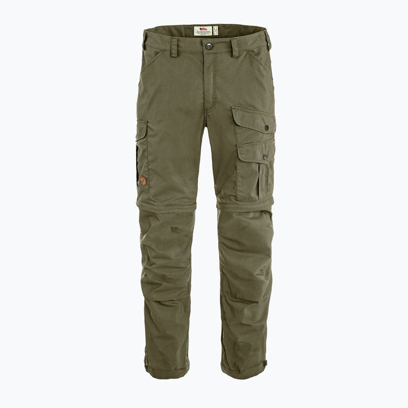 Men's trekking trousers Fjällräven Vidda Pro Lite Zip Off laurel green 14