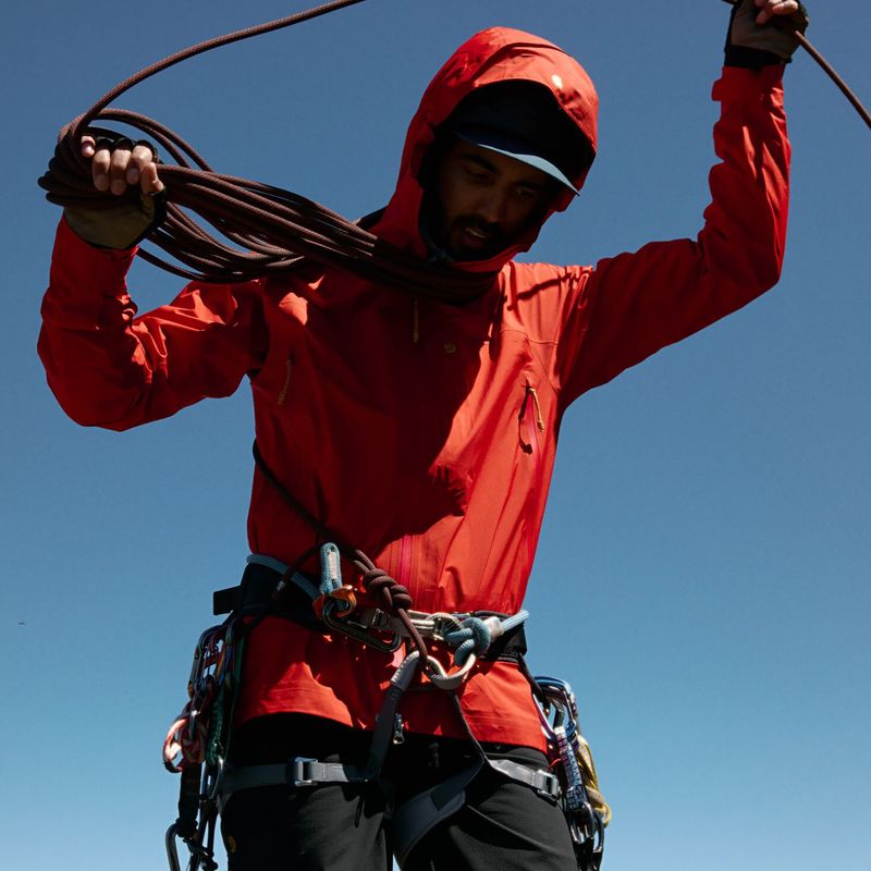 Men's softshell jacket Fjällräven Bergtagen GTX Lite flame orange 7