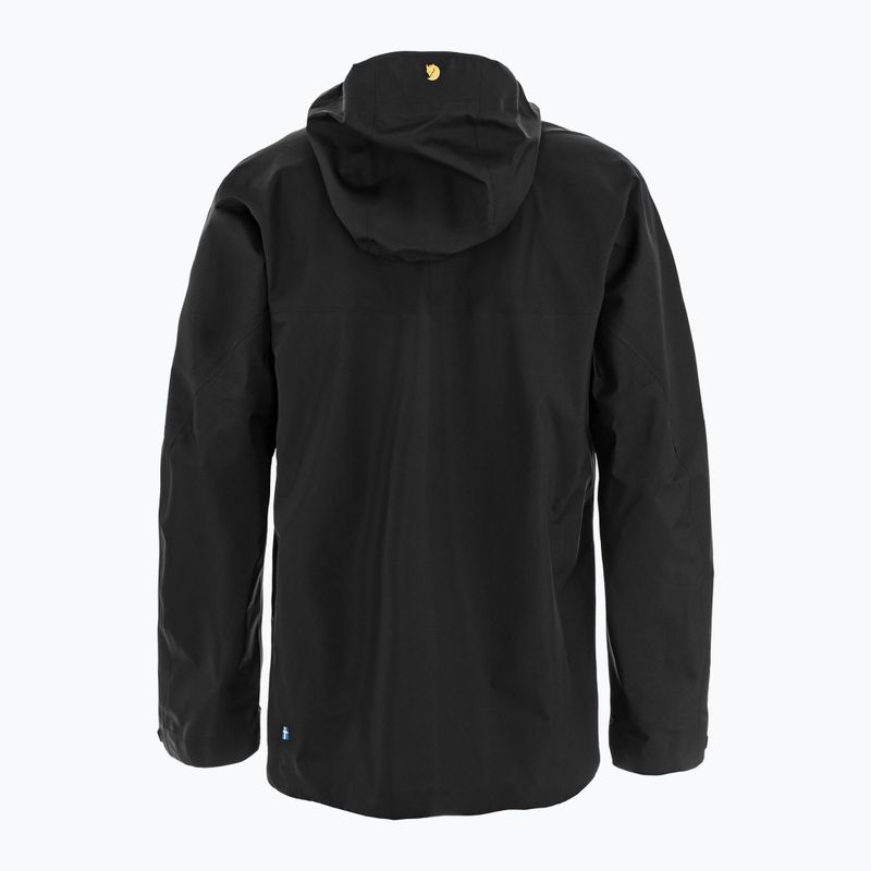 Men's softshell jacket Fjällräven Bergtagen GTX Lite black 2