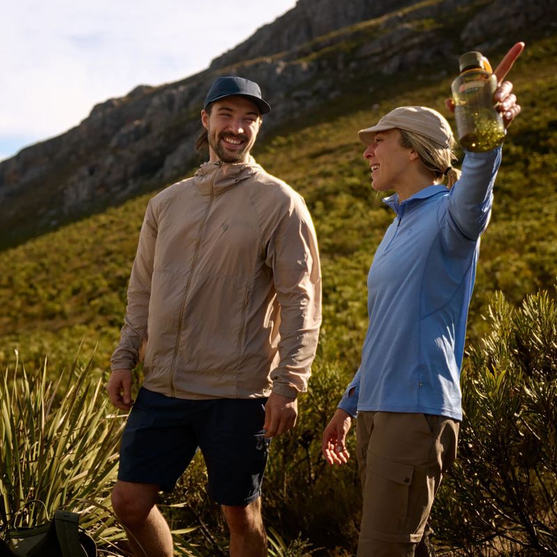 Men's wind jacket Fjällräven Keb Latt Wind fossil 3