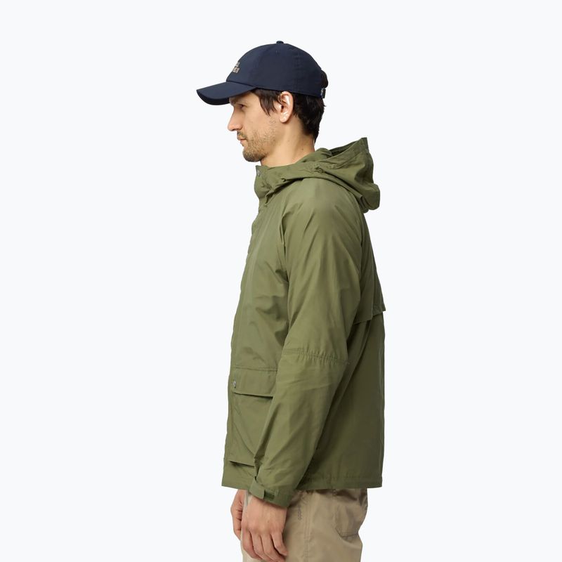 Men's wind jacket Fjällräven Vardag Vindby green 4