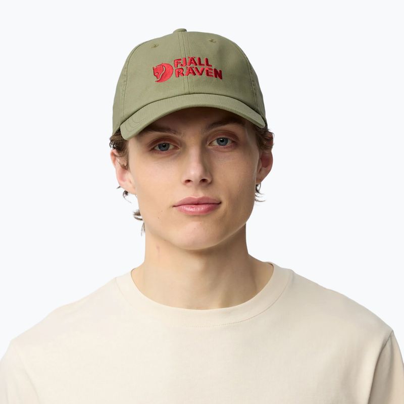 Baseball cap Fjällräven Vardag Lite laurel green 4