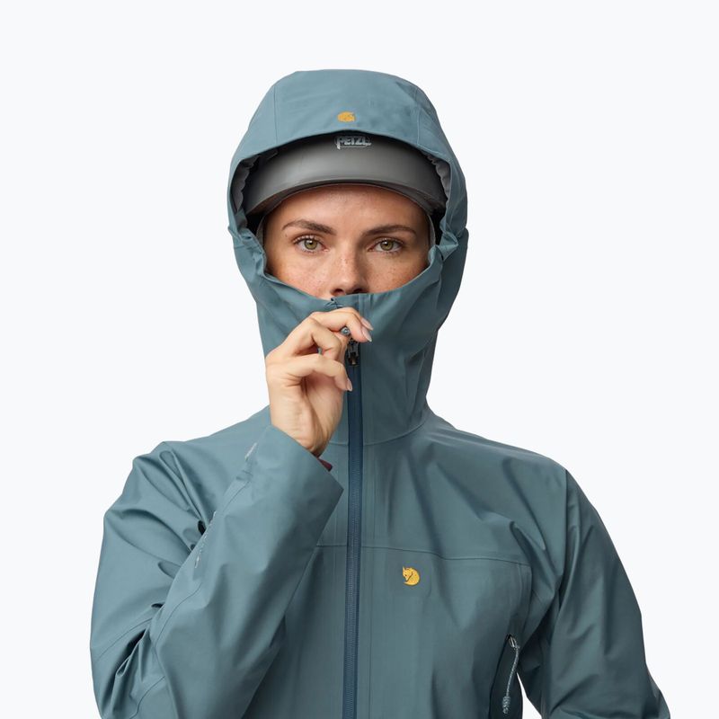 Men's softshell jacket Fjällräven Bergtagen GTX Lite nimbus blue 4
