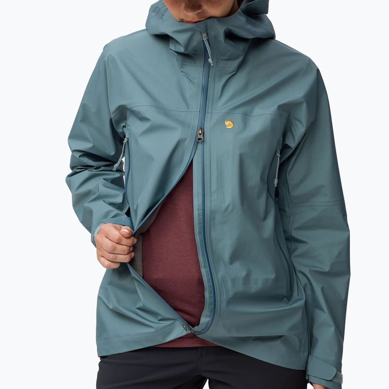 Men's softshell jacket Fjällräven Bergtagen GTX Lite nimbus blue 9