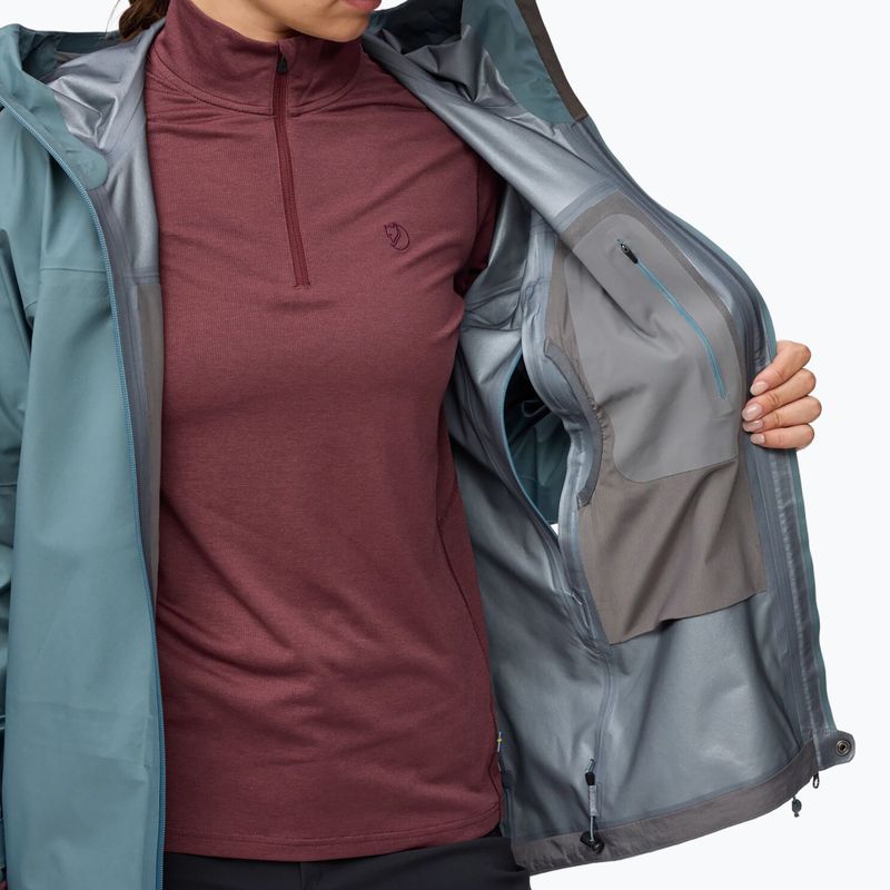 Men's softshell jacket Fjällräven Bergtagen GTX Lite nimbus blue 10