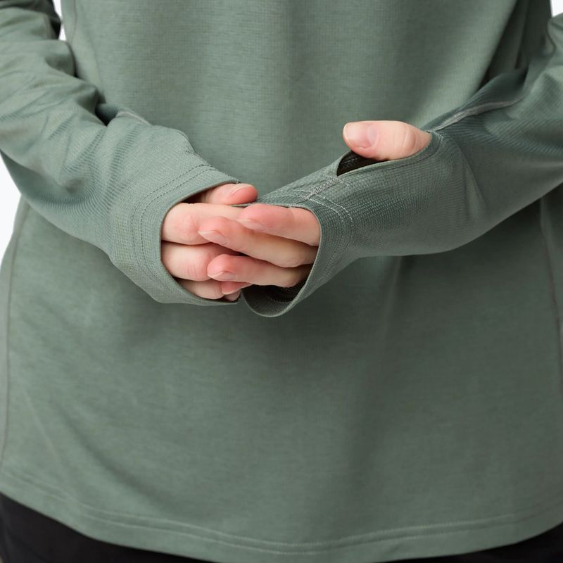 Women's trekking sweatshirt Fjällräven Abisko Day Hike Half Zip patina green 8