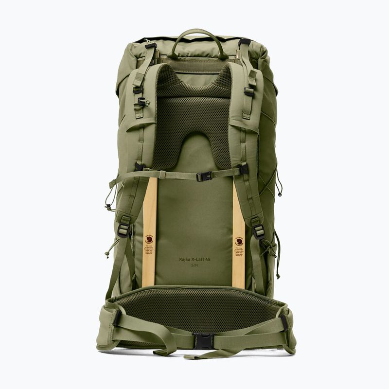 Trekking backpack Fjällräven Kajka X-Lätt 45 l green 3