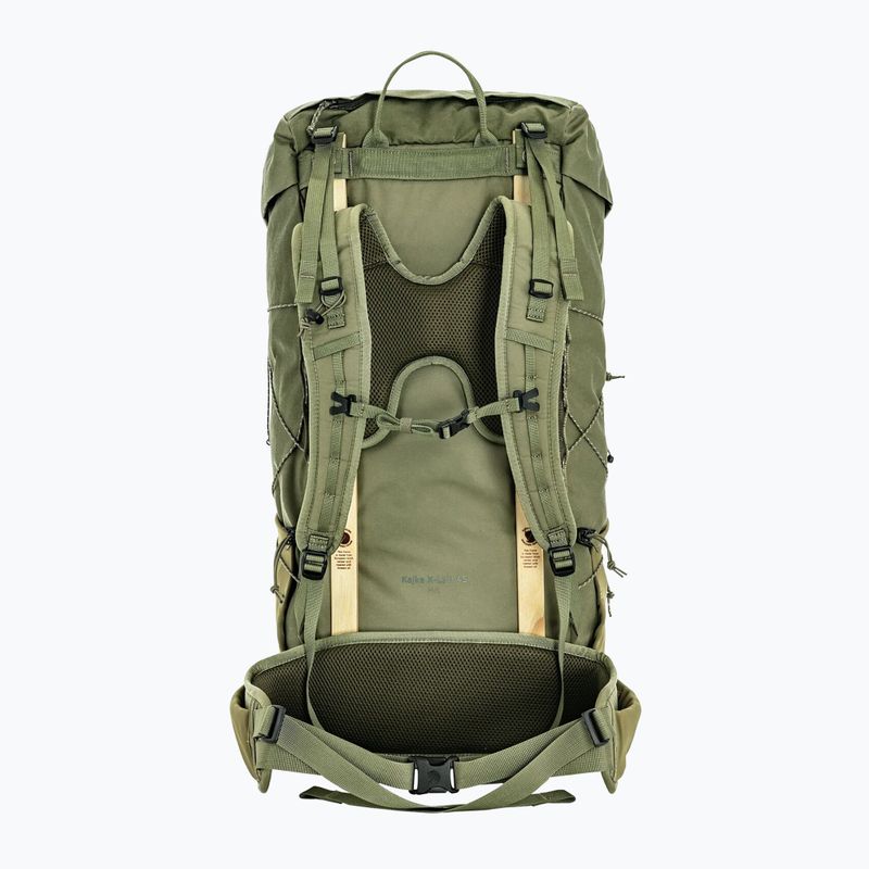 Trekking backpack Fjällräven Kajka X-Lätt 45 l green 3