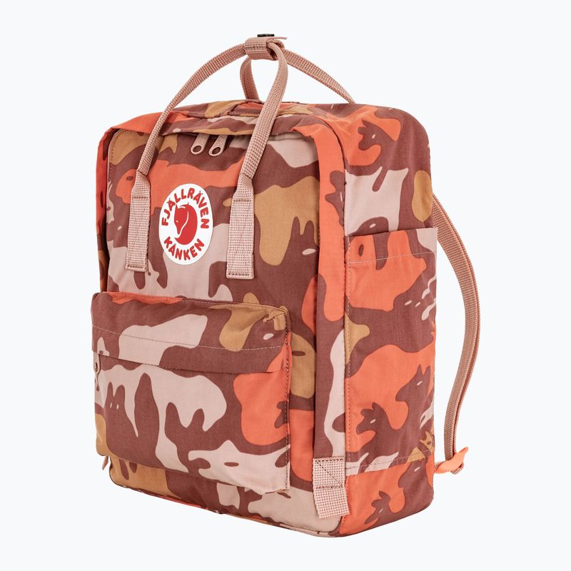 Urban backpack Fjällräven Kanken Graphics 16 l chalkrose/hidden animals 2