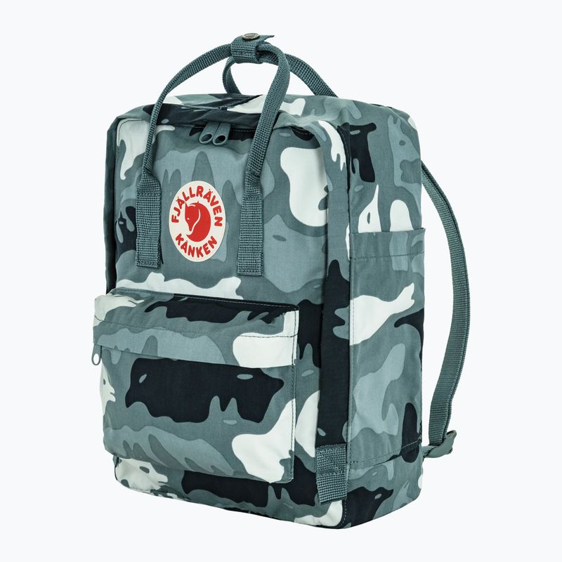 Urban backpack Fjällräven Kanken Graphics 16 l nimbus blue/hidden animals 2