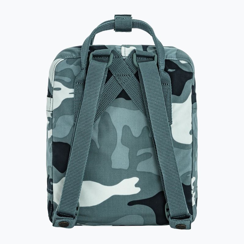 Urban backpack Fjällräven Kanken Graphics Mini 7 l nimbus blue/hidden animals 3