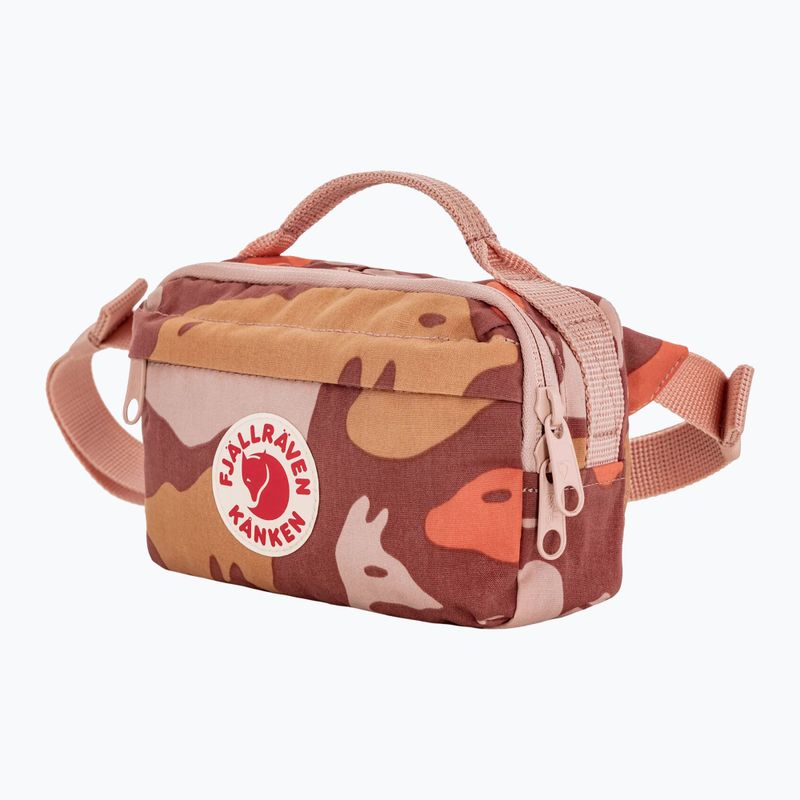Waist bag Fjällräven Kanken Graphics Hip Pack chalk rose/hidden animals 2
