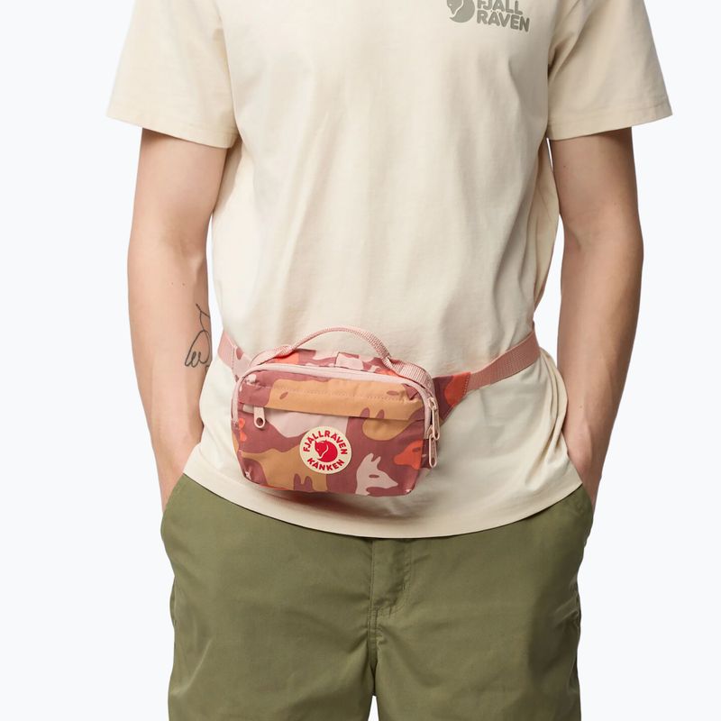 Waist bag Fjällräven Kanken Graphics Hip Pack chalk rose/hidden animals 5