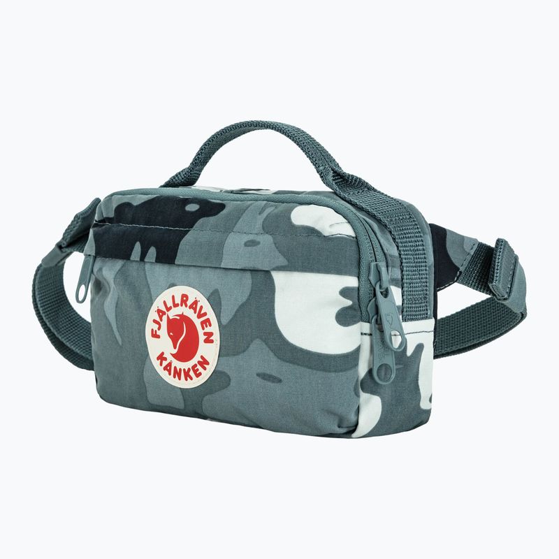 Waist bag Fjällräven Kanken Graphics Hip Pack nimbus blue/hidden animals 2