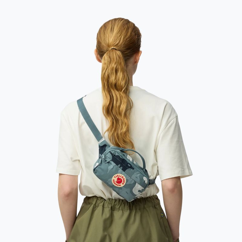 Waist bag Fjällräven Kanken Graphics Hip Pack nimbus blue/hidden animals 5