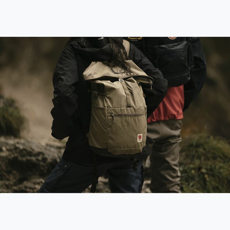 Hiking backpack Fjällräven High Coast Foldsack 24 l fossil 4