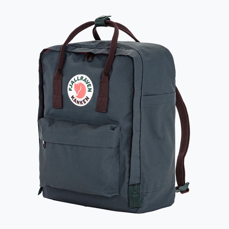 Urban backpack Fjällräven Kånken Concept 16 l graphite/blackberry 2
