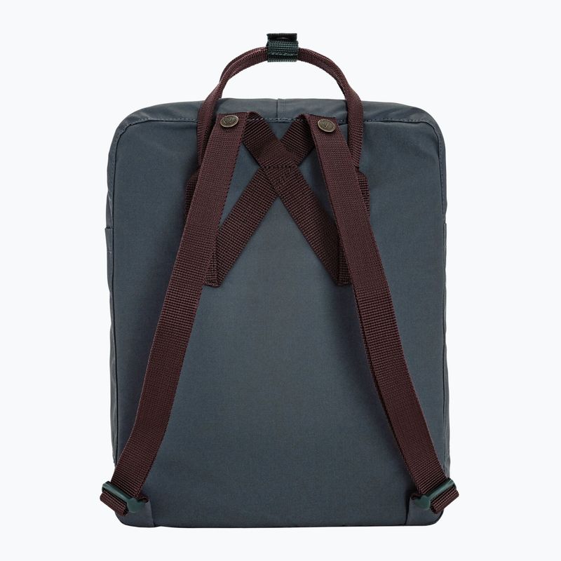 Urban backpack Fjällräven Kånken Concept 16 l graphite/blackberry 3