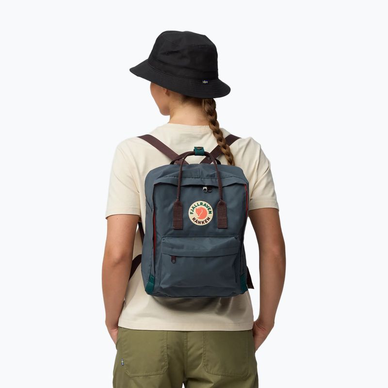 Urban backpack Fjällräven Kånken Concept 16 l graphite/blackberry 4