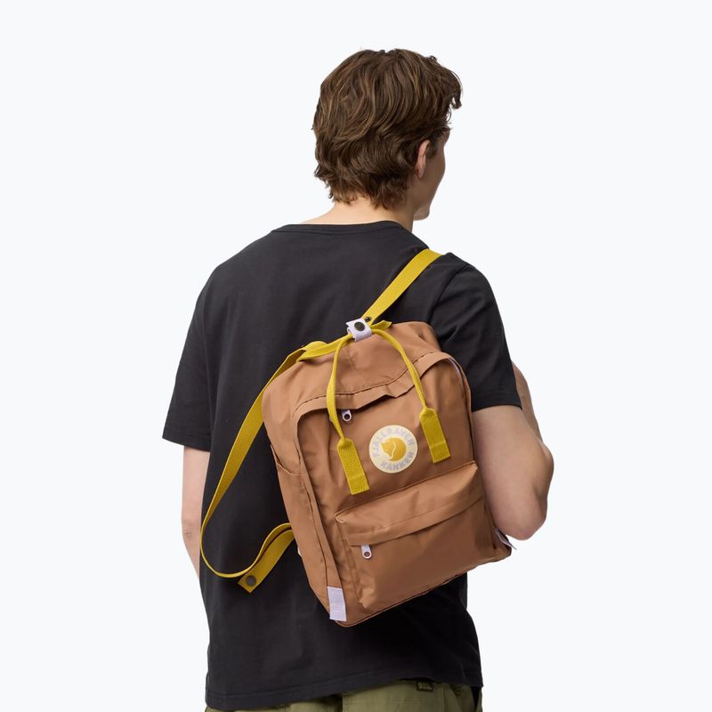 Urban backpack Fjällräven Kånken Concept 16 l khaki dust/kantarell 7