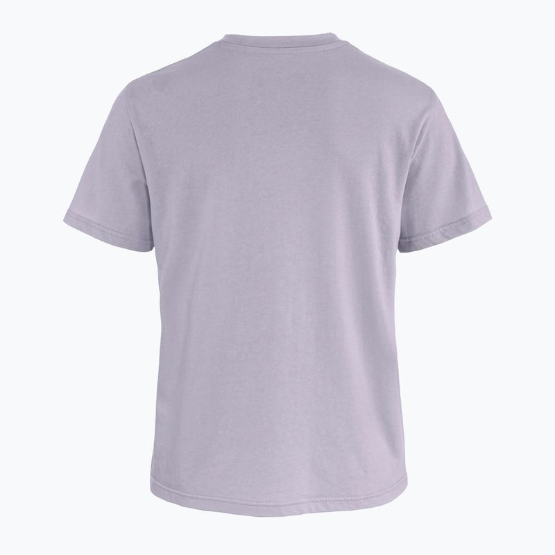 Women's T-shirt Fjällräven Fox Boxy Logo lavender mist 2