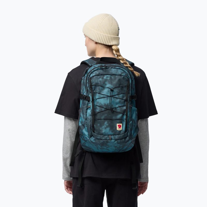 Urban backpack Fjällräven Skule Graphics Sling 28 l teal/shade 4