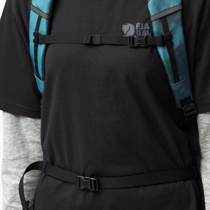 Urban backpack Fjällräven Skule Graphics Sling 28 l teal/shade 6
