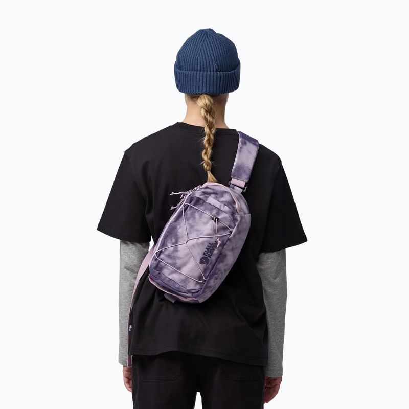 Urban sling bag Fjällräven Skule Graphics Sling 6 l pastel lavender/shade 4