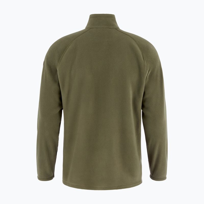 Men's fleece sweatshirt Fjällräven Kaipak laurel green/deep forest 2
