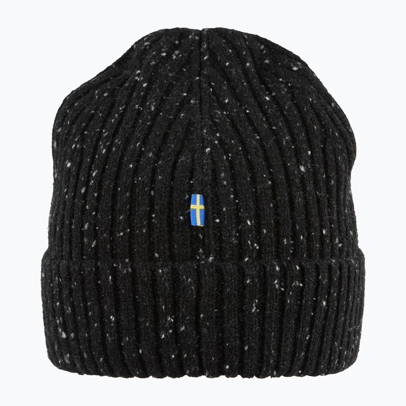 Winter hat Fjällräven Ovik Neps Beanie black 3