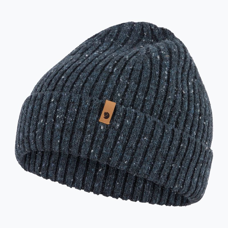 Winter hat Fjällräven Ovik Neps Beanie dark navy 2