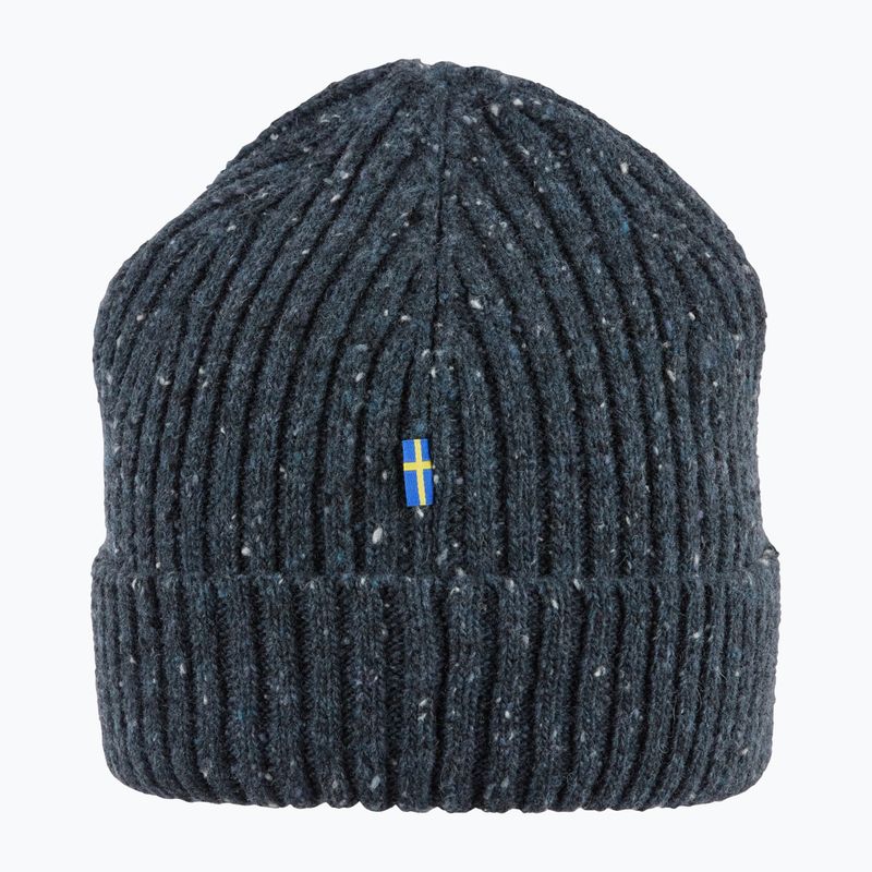 Winter hat Fjällräven Ovik Neps Beanie dark navy 3