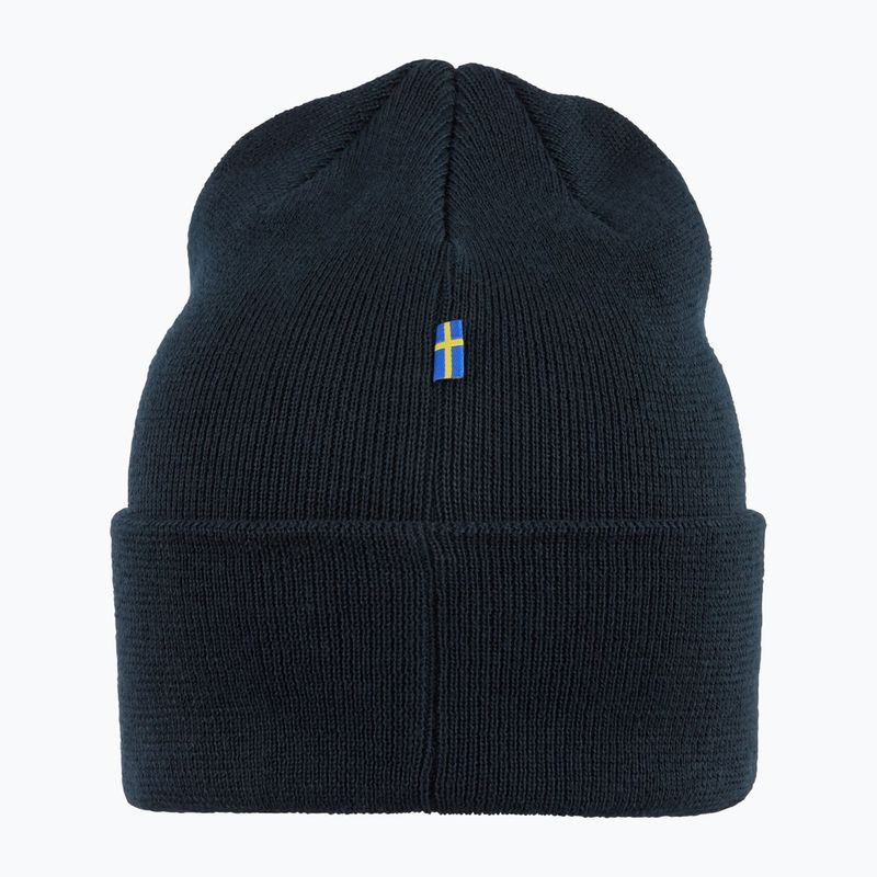 Winter hat Fjällräven Vardag Beanie dark navy 3
