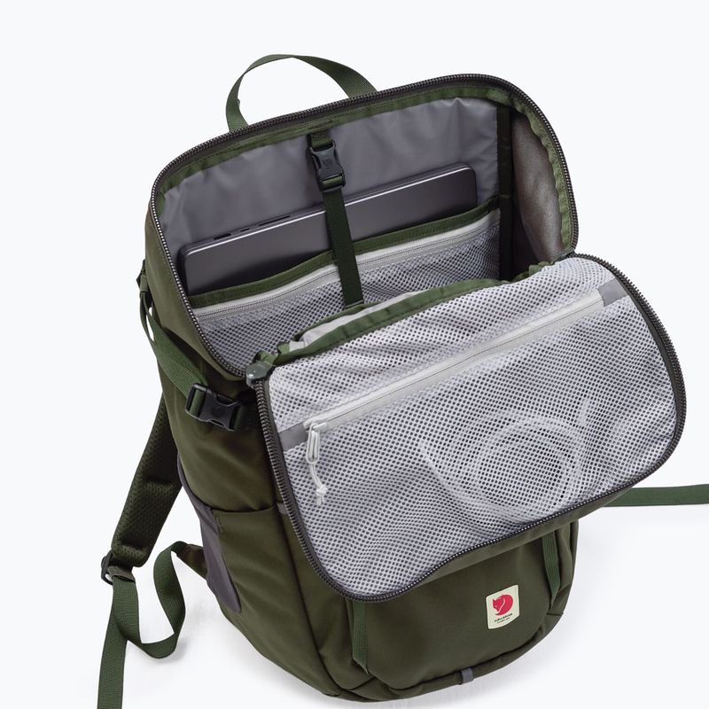 Urban backpack Fjällräven Skule Top Zip 30 l deep forest 4