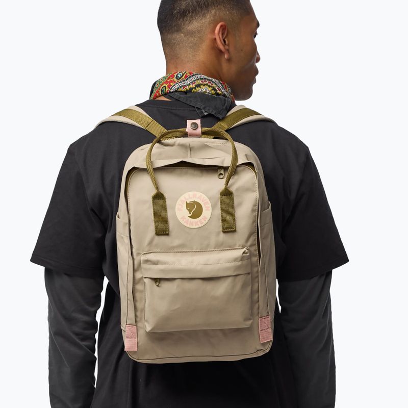 Urban backpack Fjällräven Kanken Koncept Laptop 15" 18 l fossil/foliage green 5